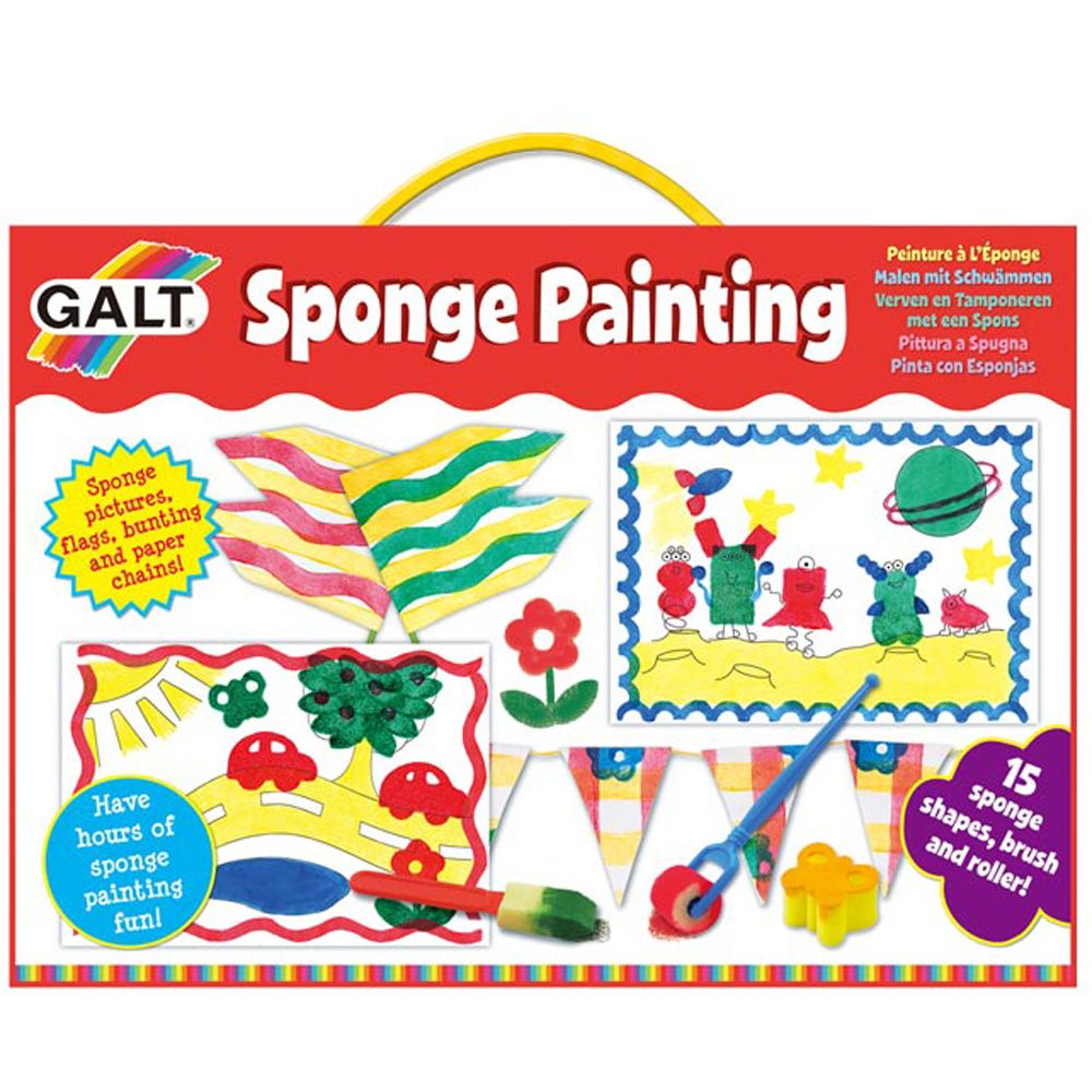 Galt Toys, Рисуване с гъба