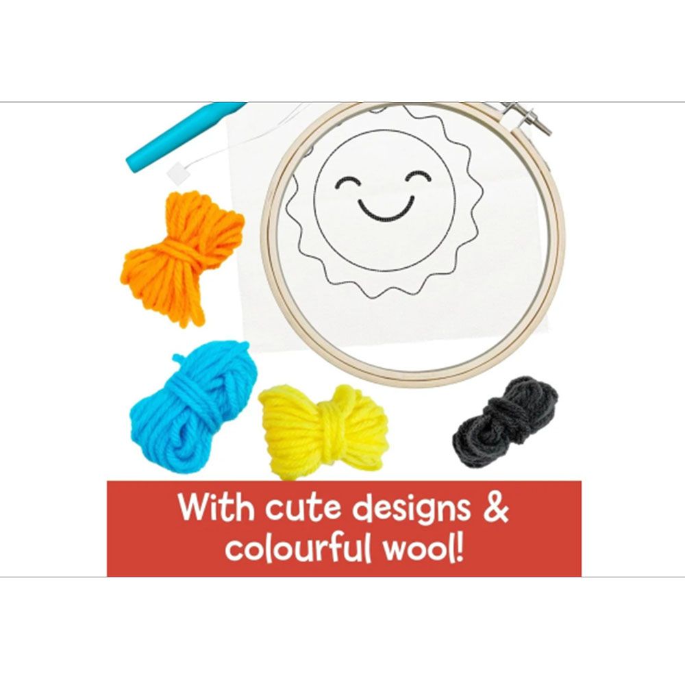 Бродирай с цветна вълна