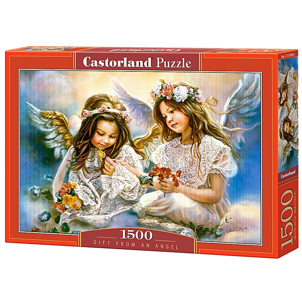 Castorland, Ангелски подарък, Сандра Кук, пъзел 1500 части