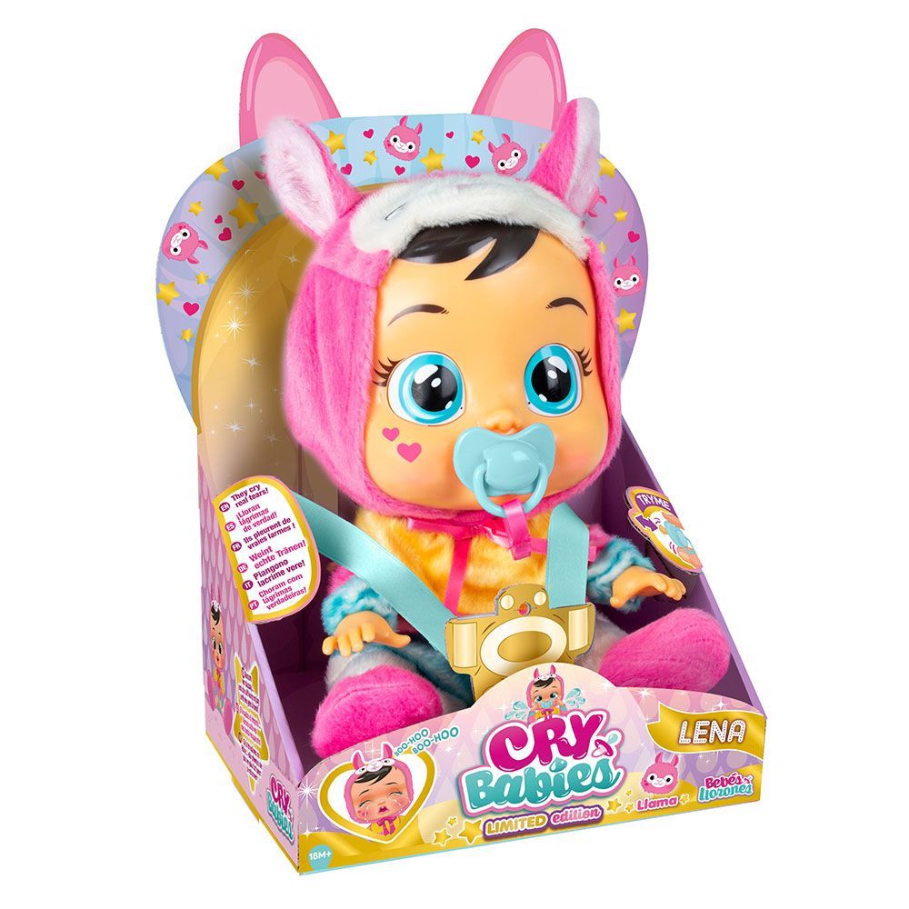 CRYBABIES, Плачеща кукла, Лама Лена, IMC TOYS