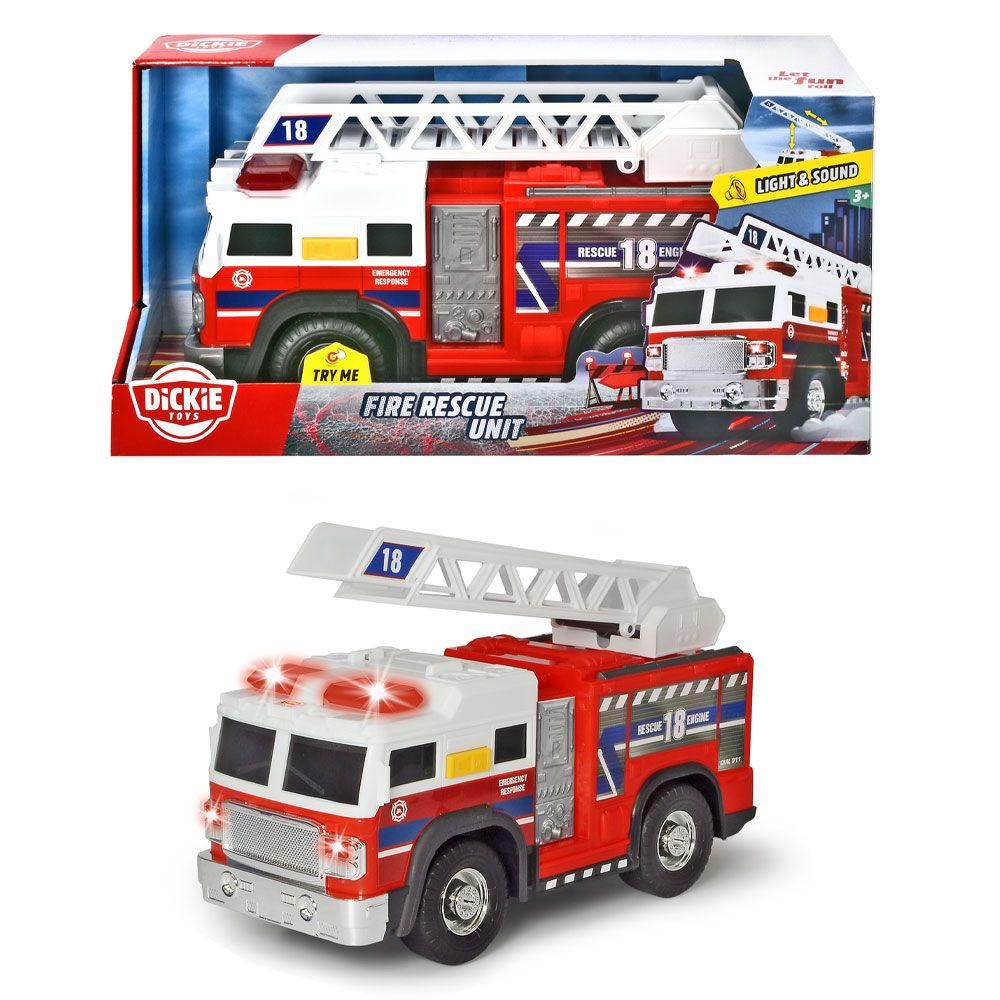 Dickie toys, Детска пожарна, със звук и светлина