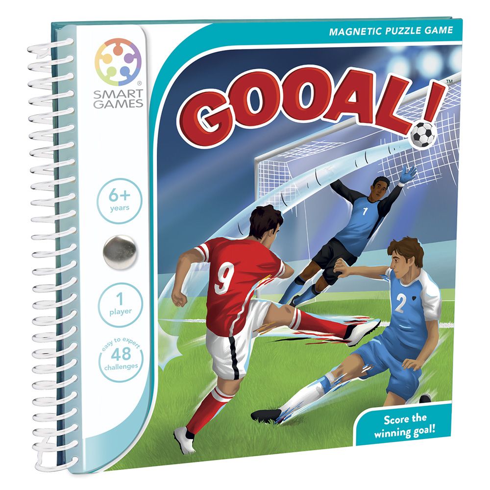 Magnetic travel games, Логическа магнитна книжка-игра, Гоол!, Smartgames