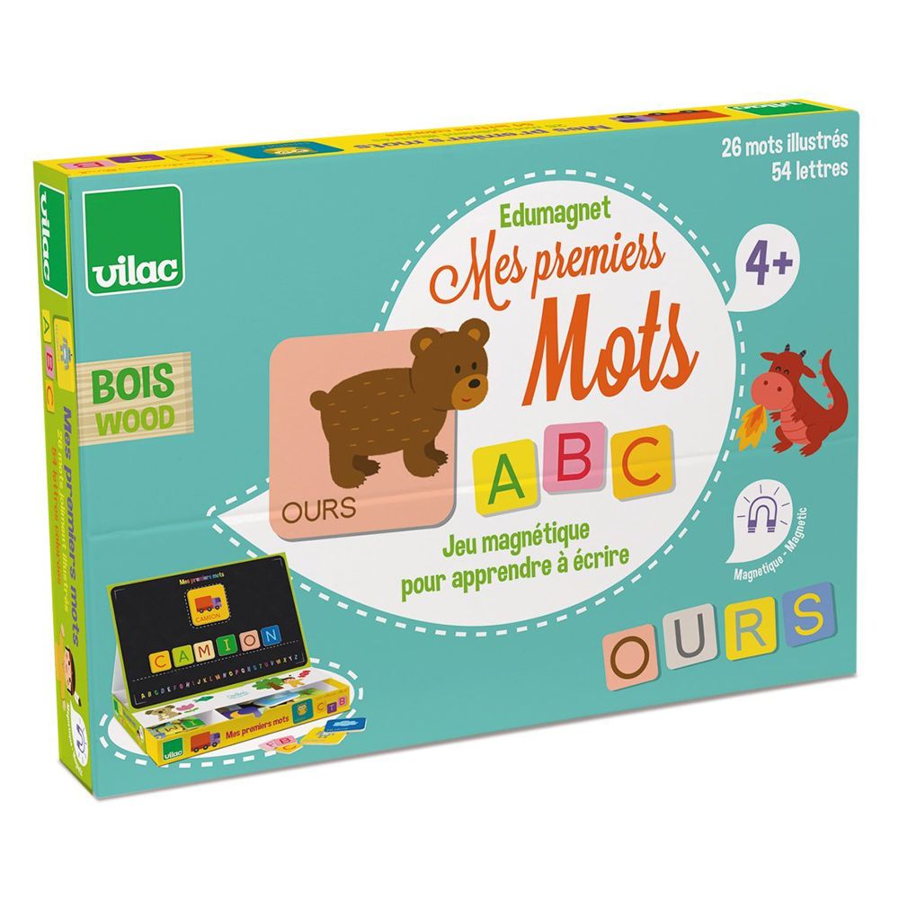 Игра с магнити, Моите първи думи, на френски език