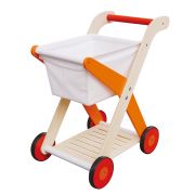 Детска количка за пазаруване, оранжева