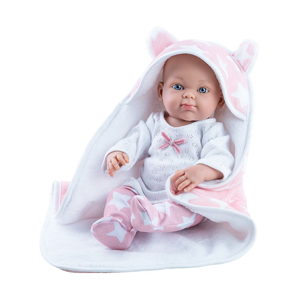 MINI PIKOLINES, Кукла бебе Пиколина с кърпа, 32 см, Paola Reina