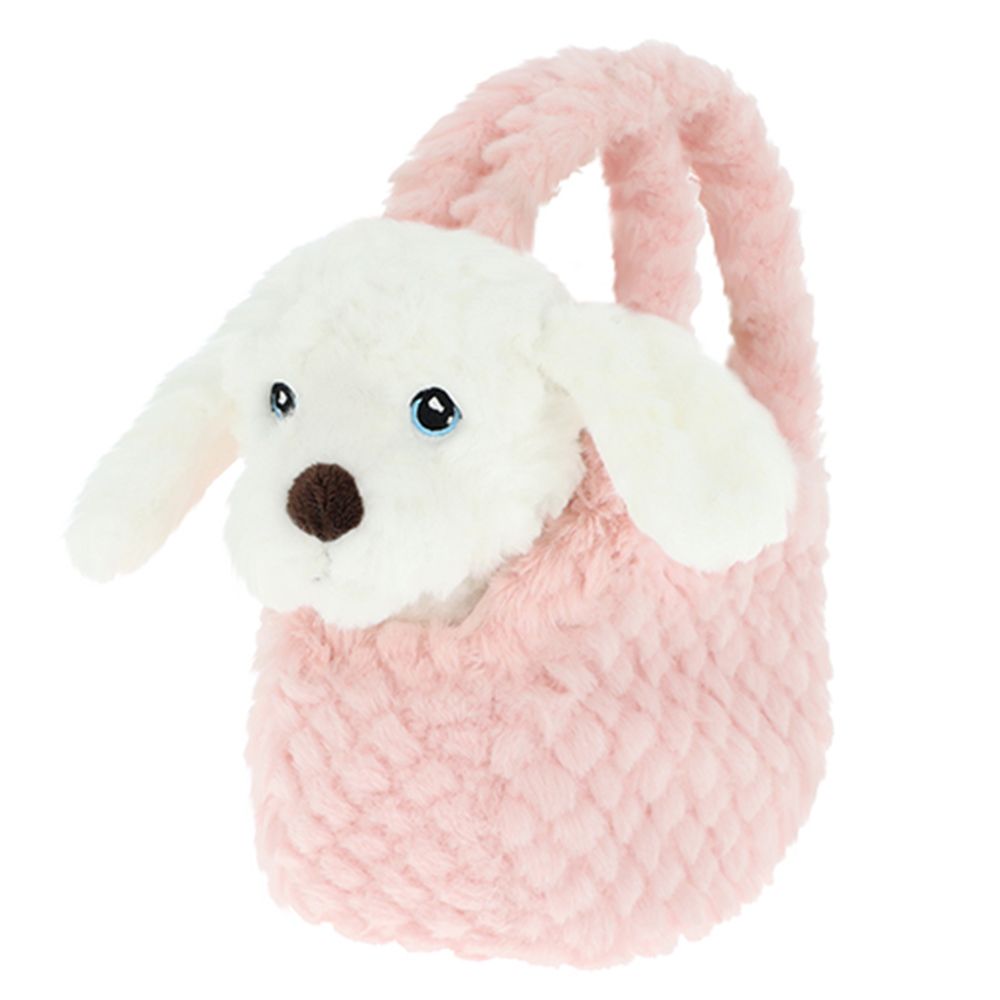 Кученце в чантичка, 16 см, асортимент