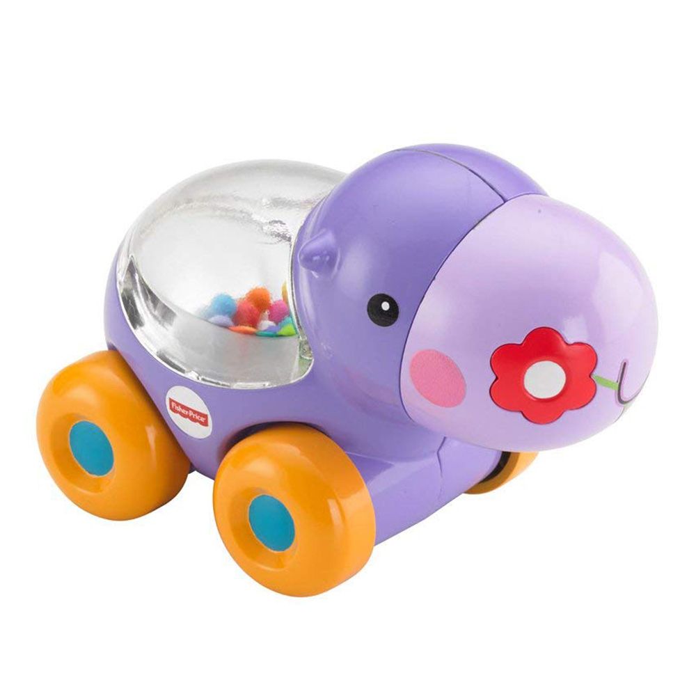 Fisher Price, Бебешка играчка за бутане, Хипопотам