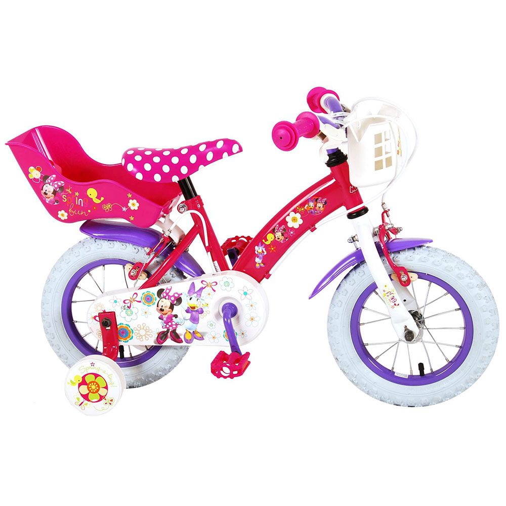 E&L Company, Детски велосипед с помощни колела Disney Minnie, 12 инча