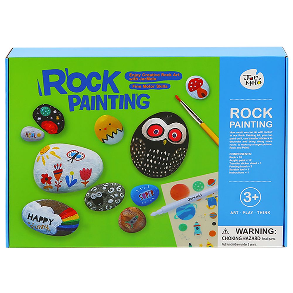 Jarmelo, Творчески комплект, Рисуване върху камъни
