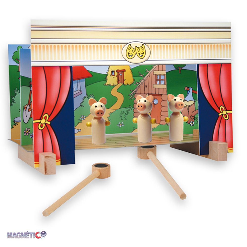 Andreu toys, Магнитен куклен театър