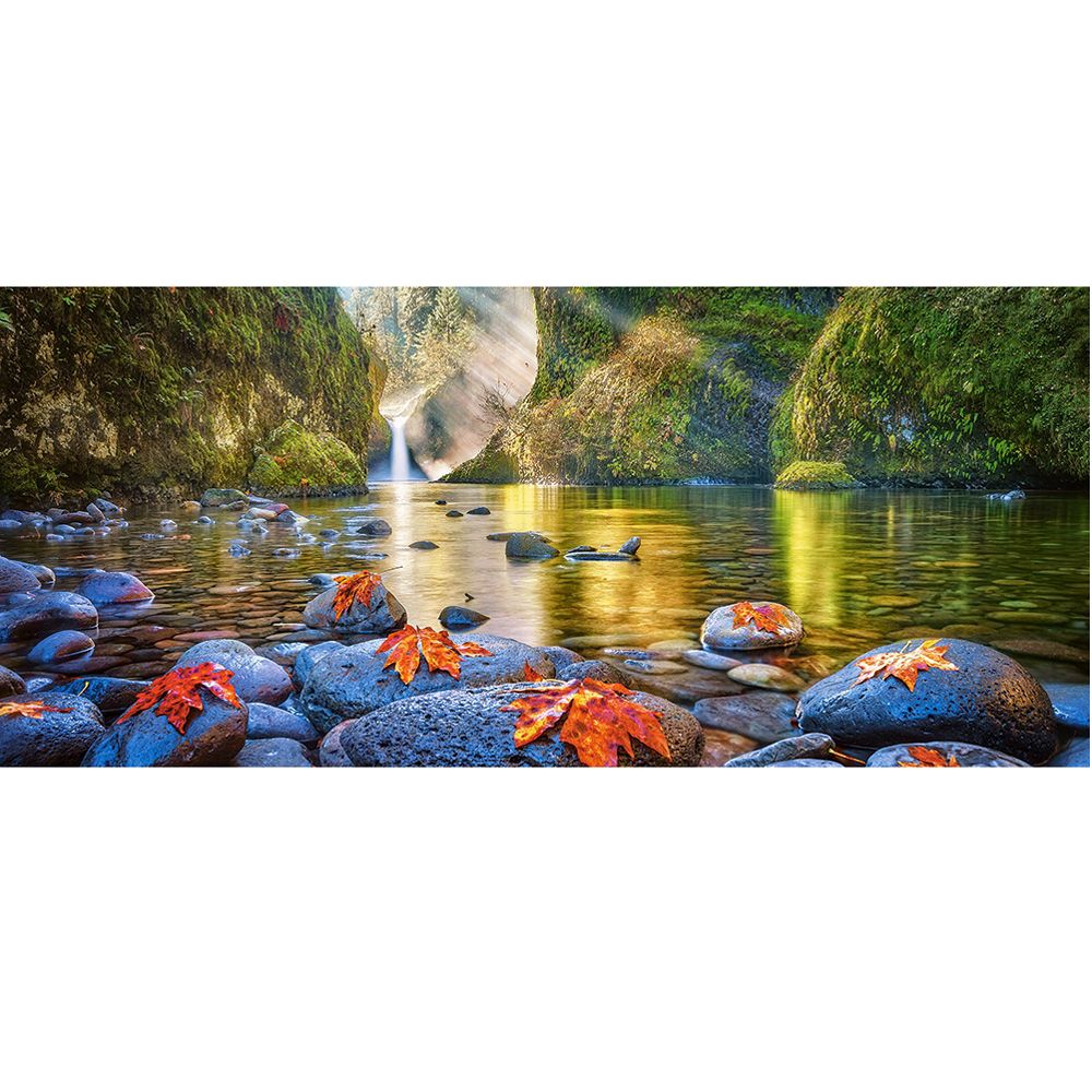 Влажна утрин, панорамен пъзел 600 части