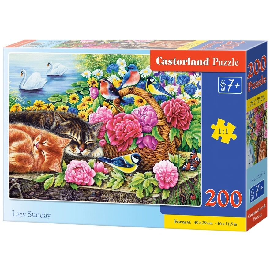 Castorland, Време за почивка, пъзел 200 части