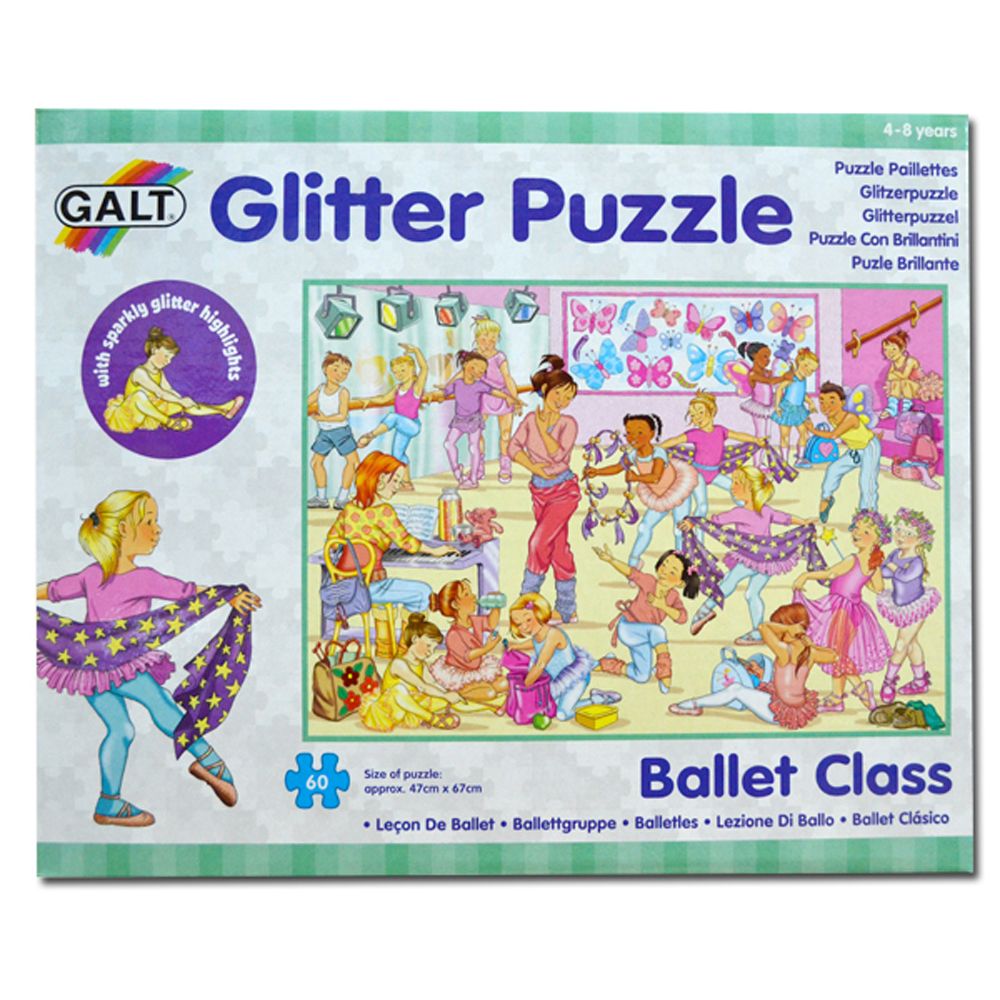 Galt Toys, Блестящ пъзел Балерини