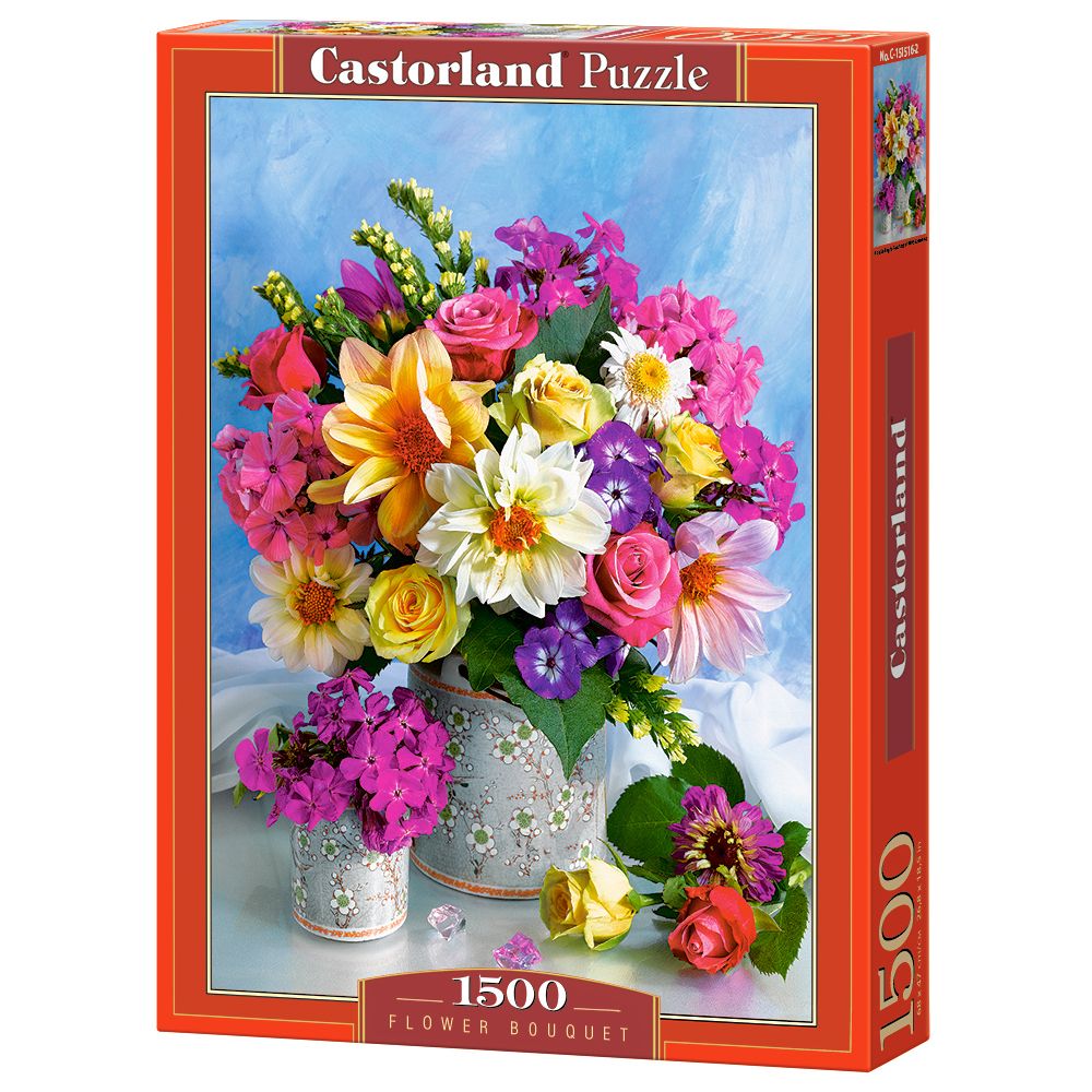 Castorland, Букет с цветя, пъзел 1500 части