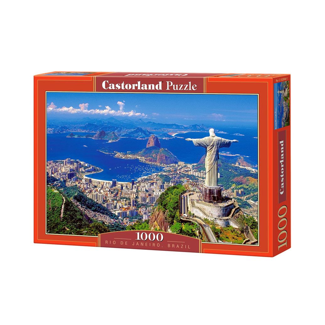 Castorland, Рио де Жанейро, Бразилия, пъзел 1000 части