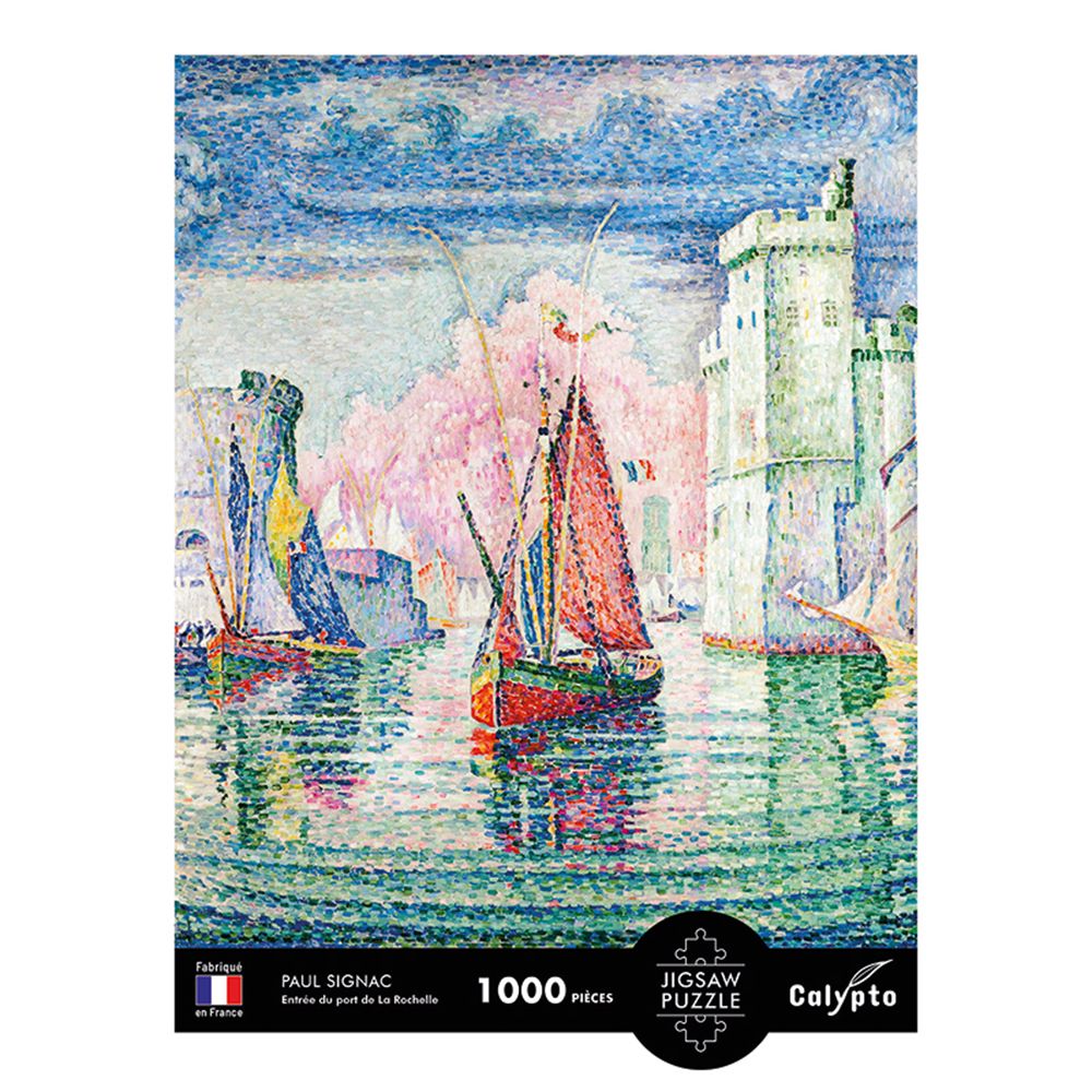 Пъзел картина, Пристанището Рошел, 1000 части