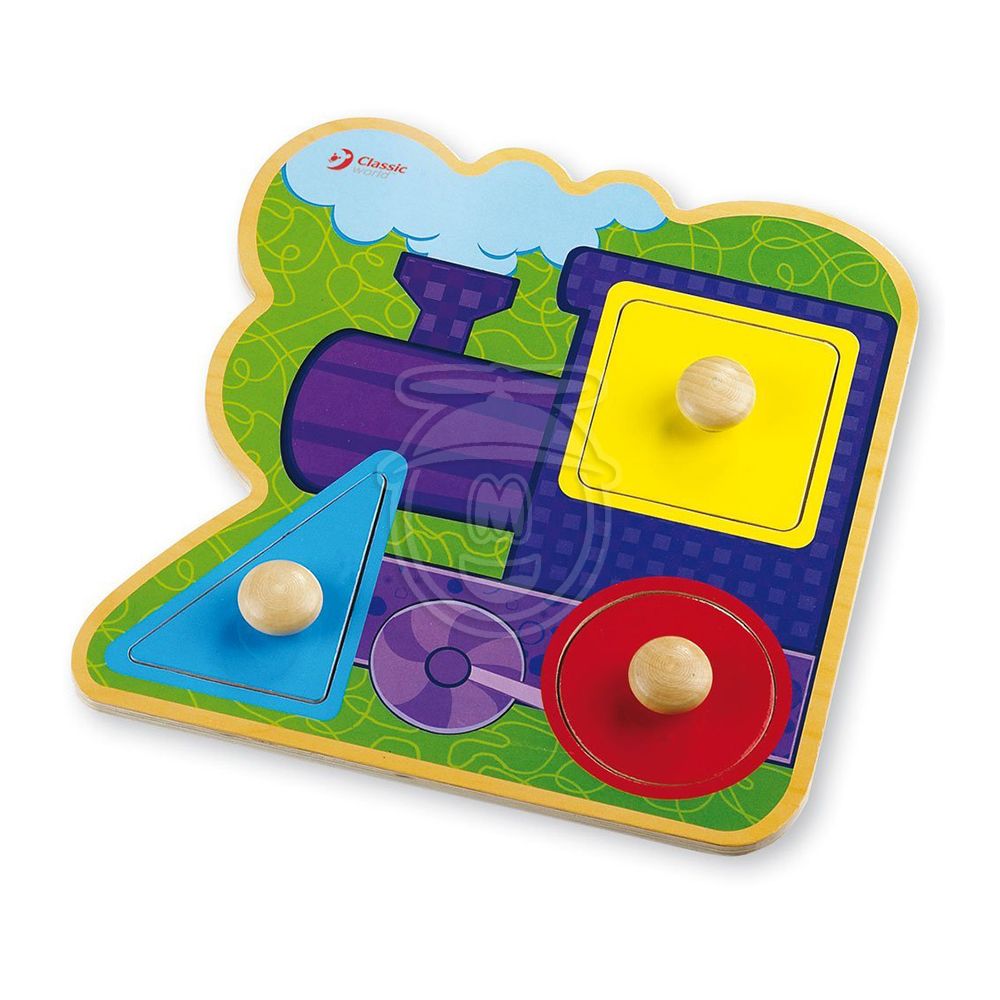 Classic world, Дървен пъзел за най-малките, Влакче