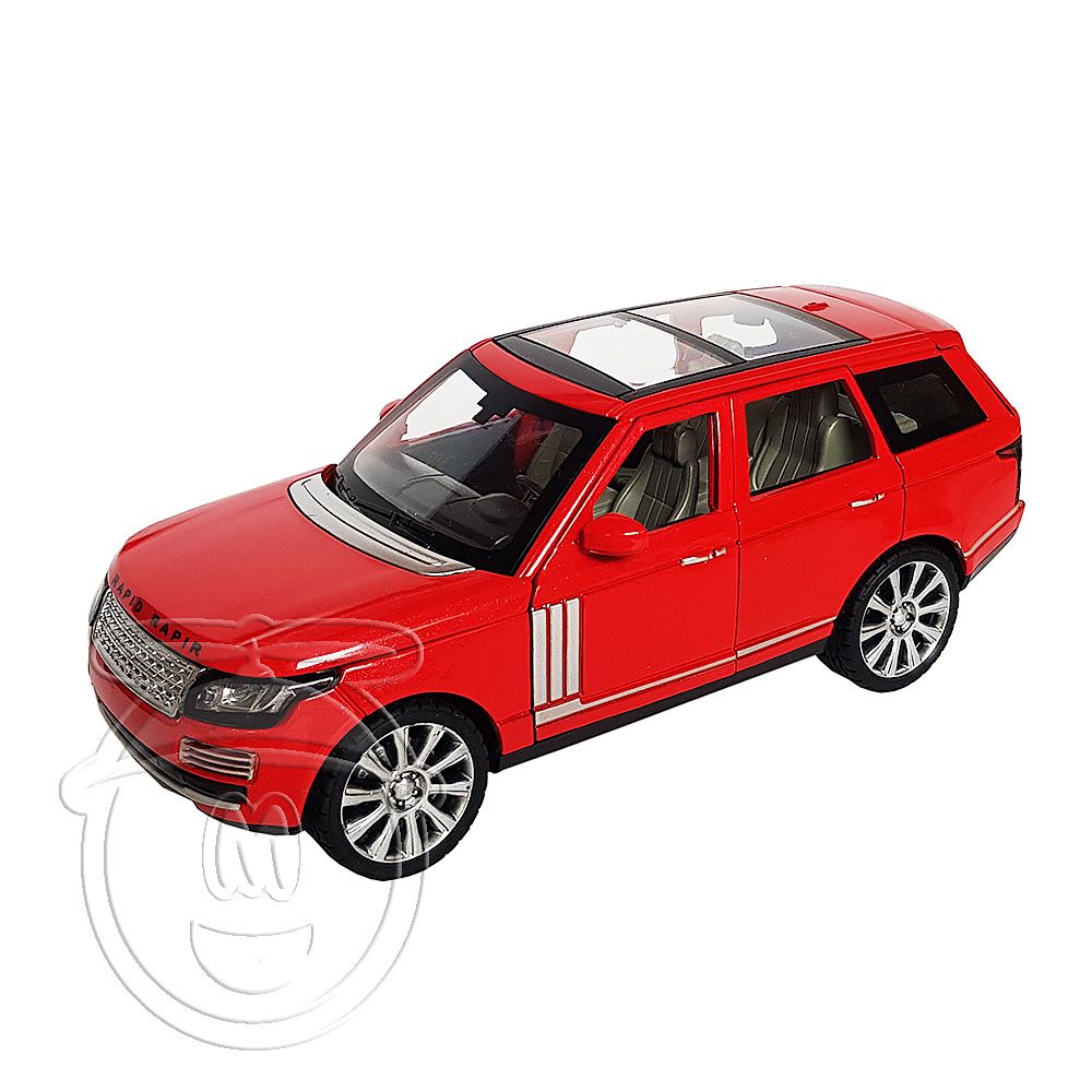 Toy, Метална кола Офроуд Джип, червен