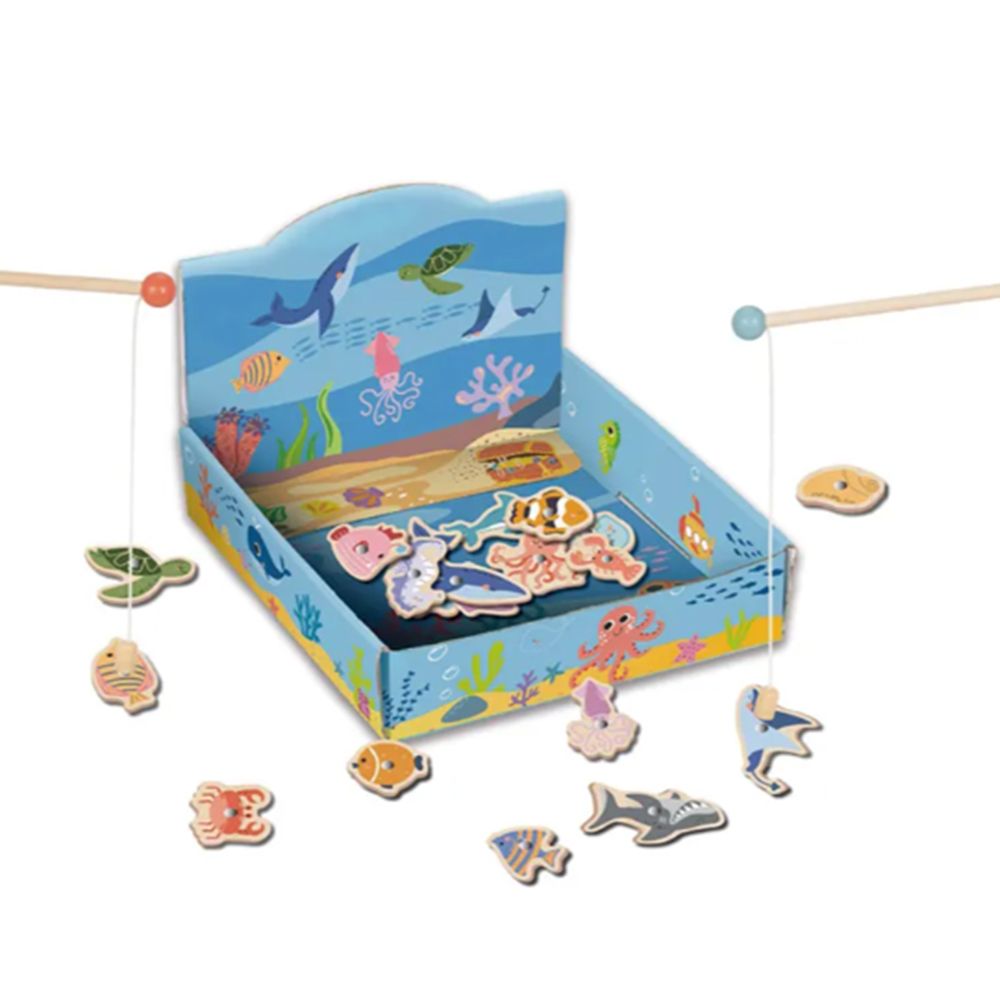 Игра с две въдички, Риболов