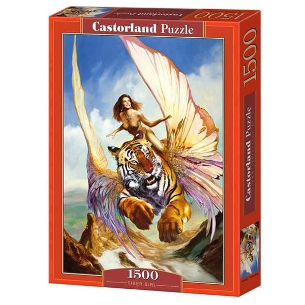 Castorland, Момиче и тигър, пъзел 1500 части
