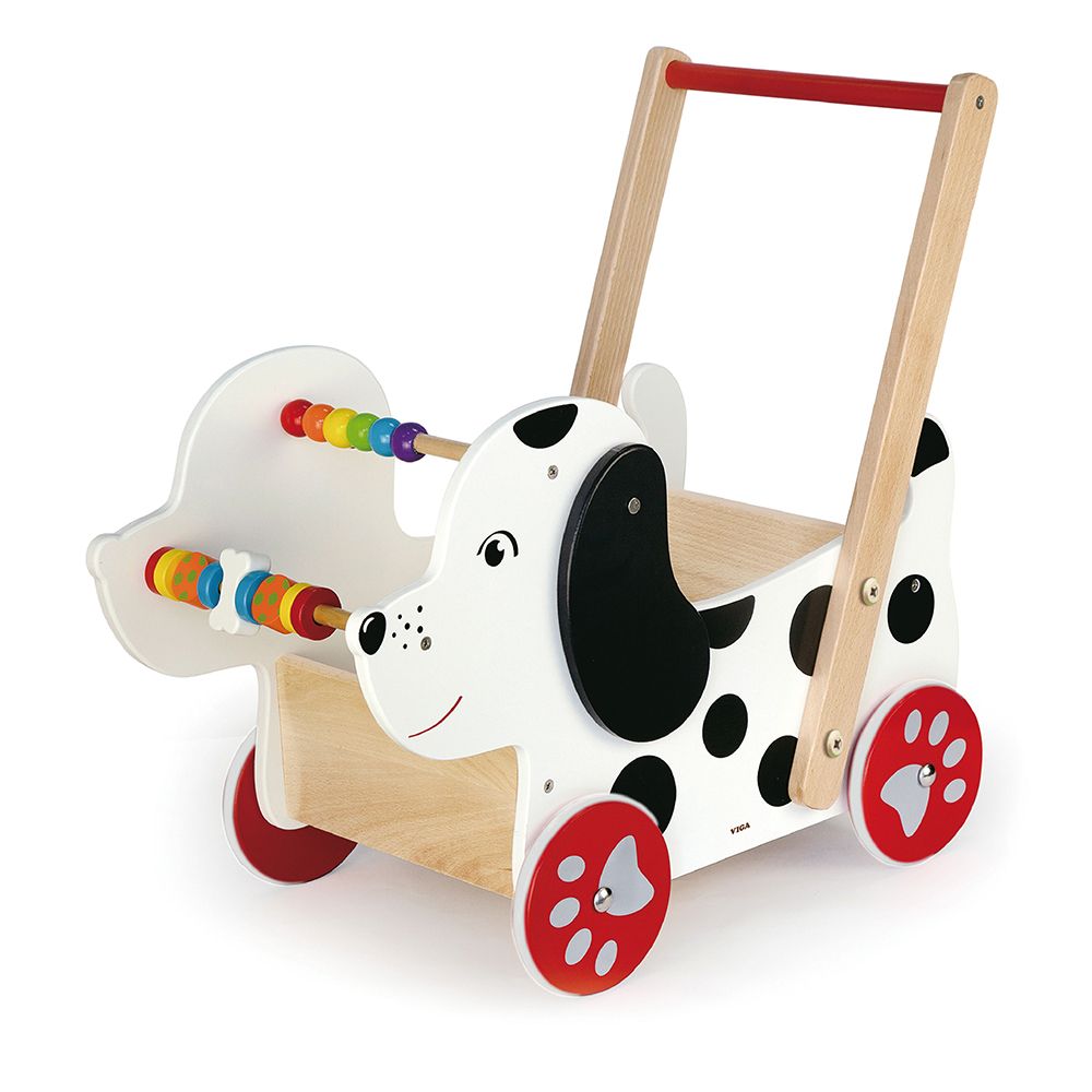 Viga toys, Дървена проходилка, Кученце