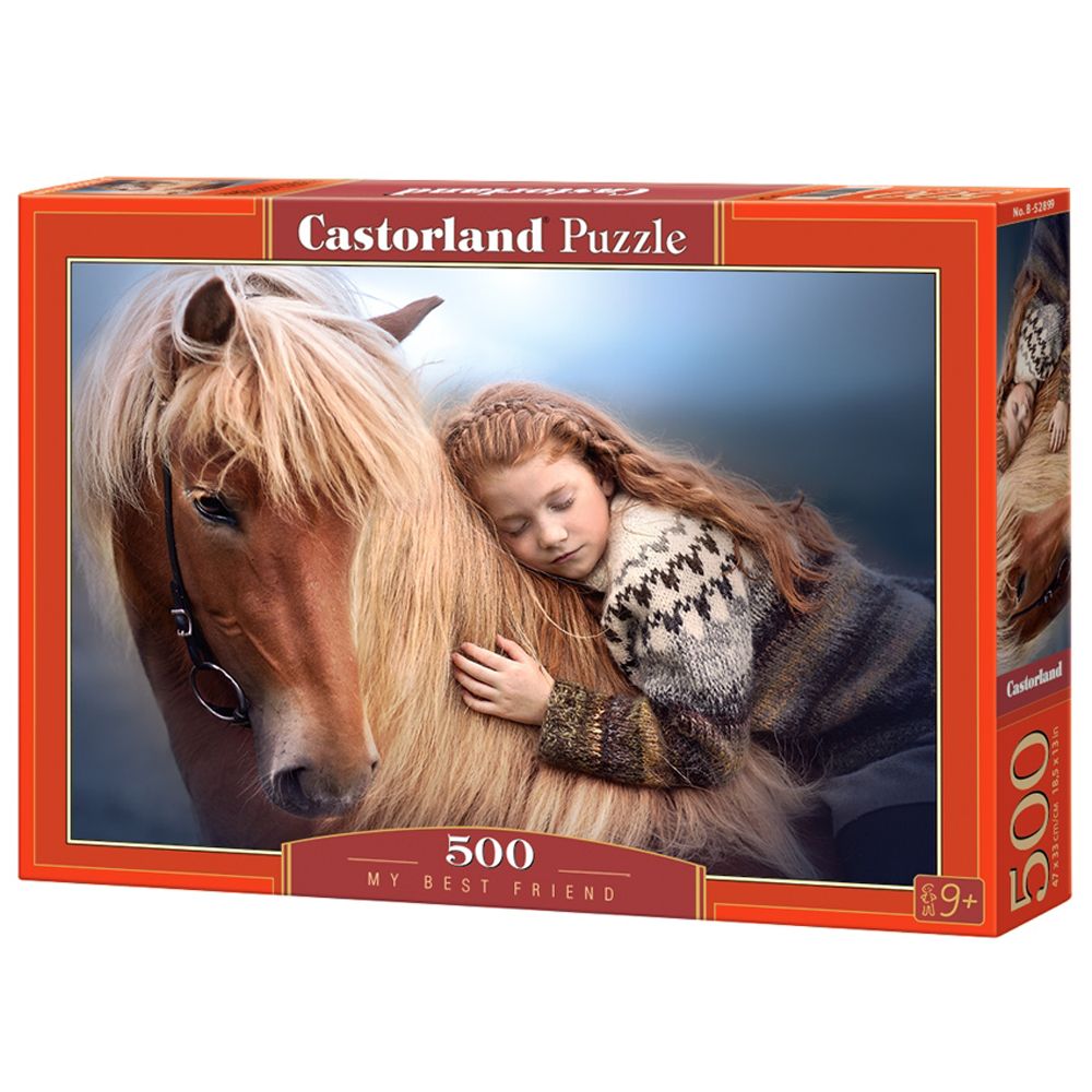 Castorland, Най-добри приятели, пъзел 500 части