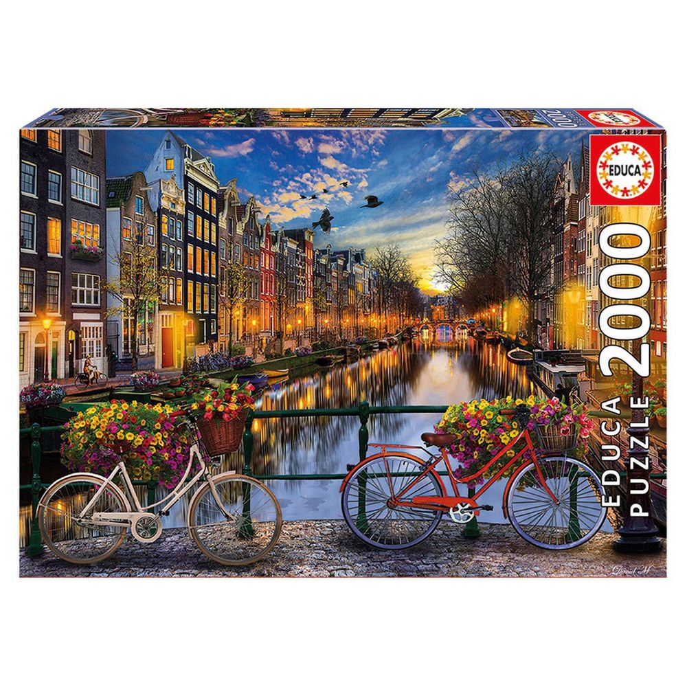 Амстердам с любов, пъзел 2000 части
