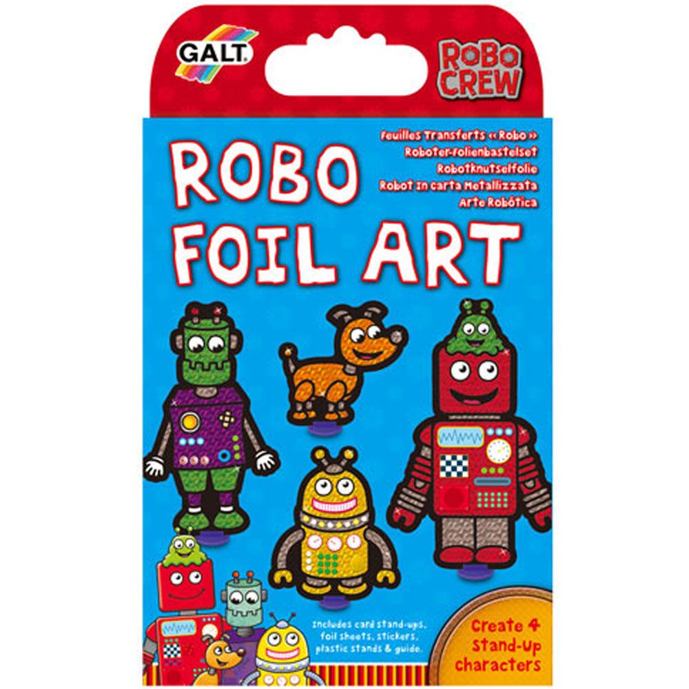 Galt Toys, Роботи - Картини с фолио