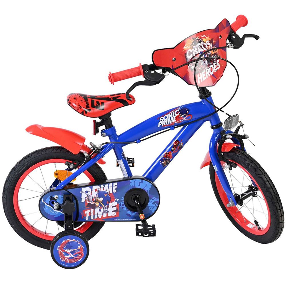 Детски велосипед с помощни колела, Sonic, 14 инча