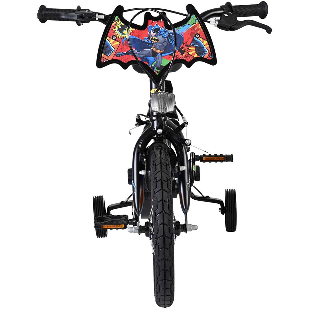 Детски велосипед с помощни колела, Батман, 14 инча