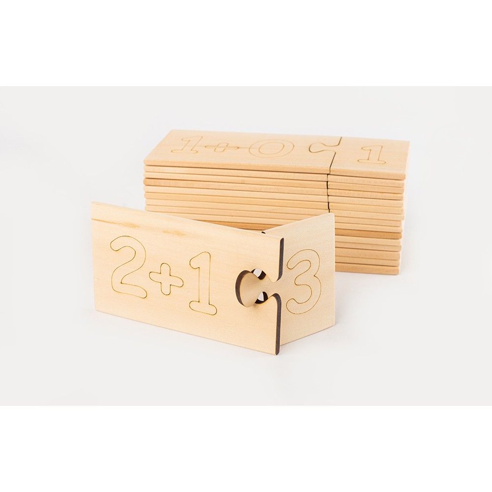 Дървена образователна игра, Уча цифрите