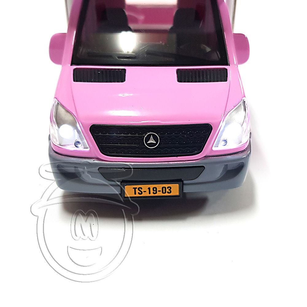 Кемпер, Mercedes Benz, метална кола играчка