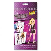 Книжка за рисуване със стикери и шаблони, Диско момичета