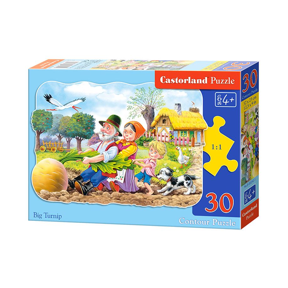 Castorland, Дядо вади ряпа, пъзел 30 части