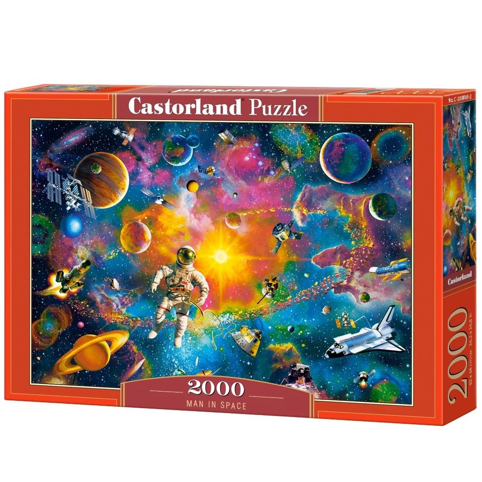 Castorland, Космонавт,  пъзел 2000 части