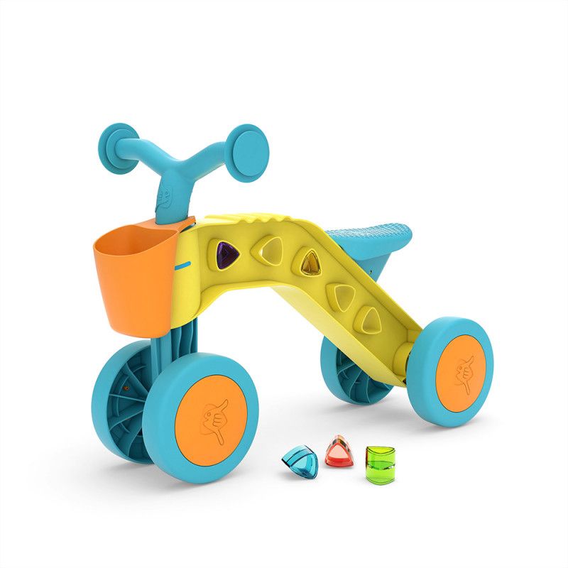 Бебешко колело за бутане с крачета, ItsiBitsi Blocks