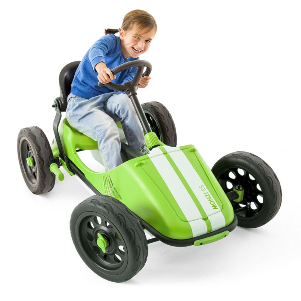 Картинг кола с педали, MONZI-RS, зелена