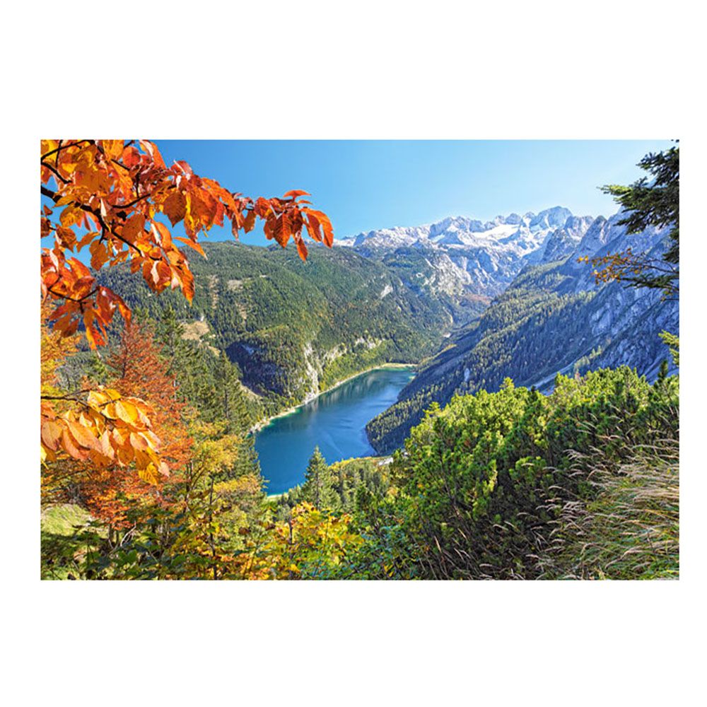 Castorland, Тъмносиньо езеро в Алпите, пъзел 2000 части