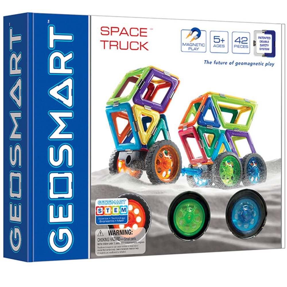 GEOSMART, Магнитен конструктор, Космически камиони, 42 части