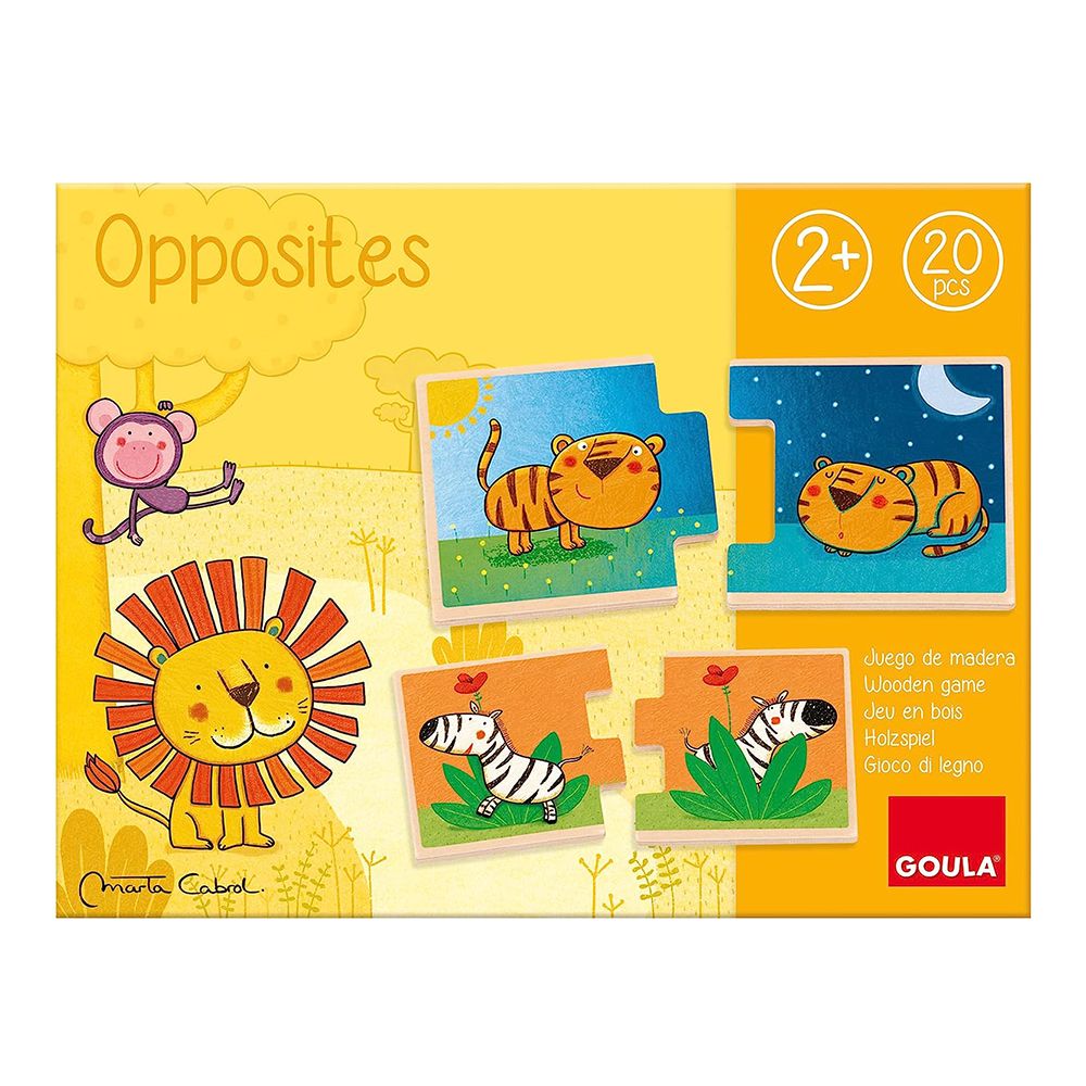 Дървен пъзел с противоположности, Лео, Кралят на джунглата