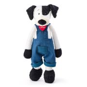 Плюшено куче с гащеризон, Федерико, 40 см