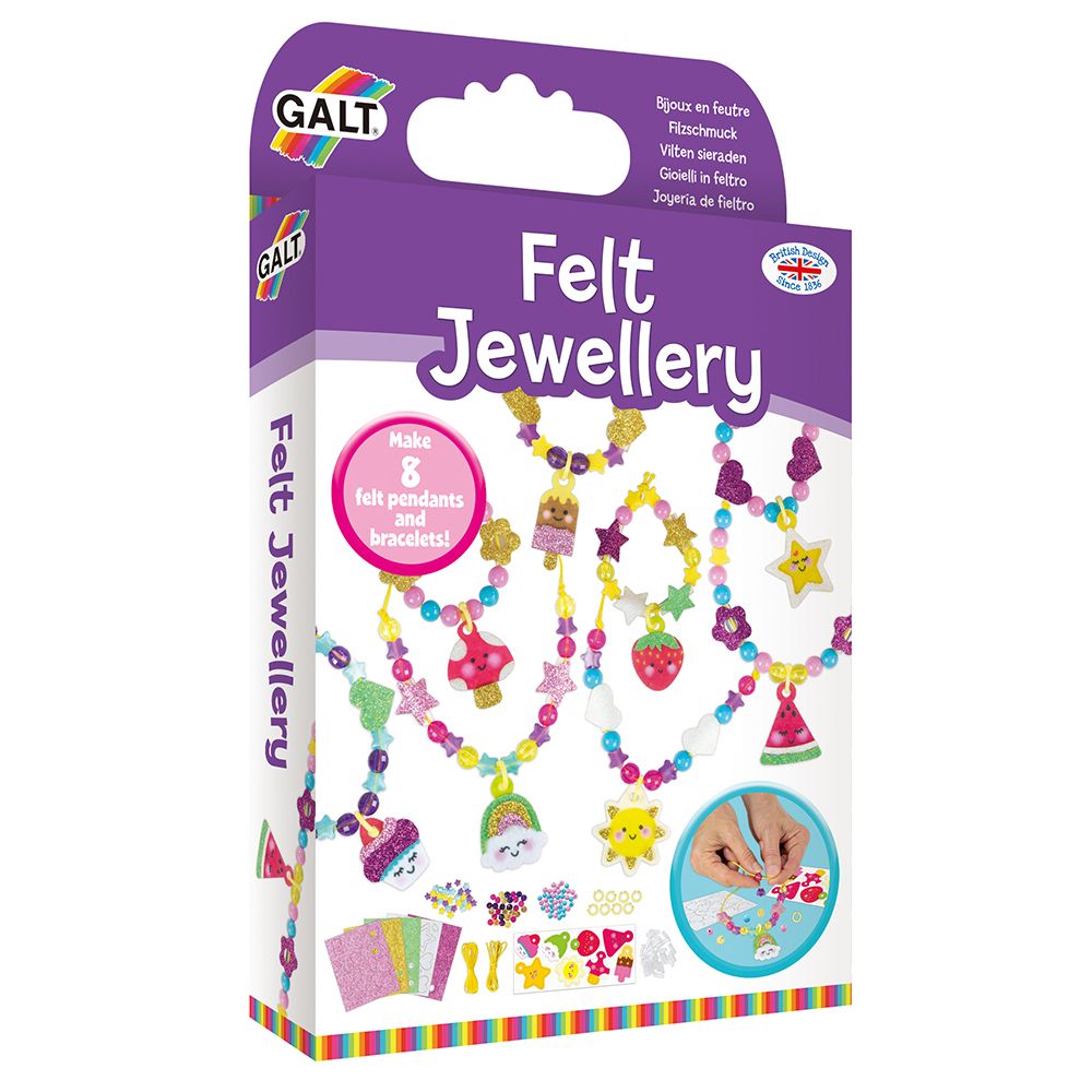Galt Toys, Направи сама бижута от филц и мъниста