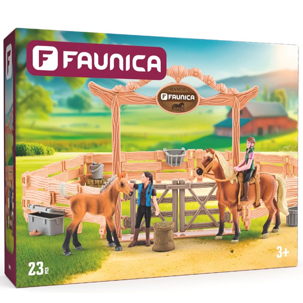 FAUNICA, Училище за езда, с кончета, 24 части