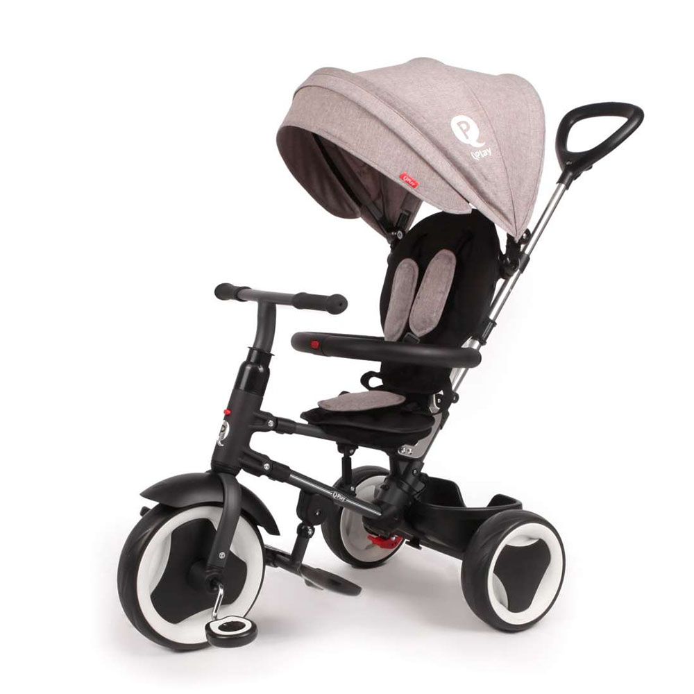 Сгъваема Триколка Rito Deluxe 3 в 1, синя