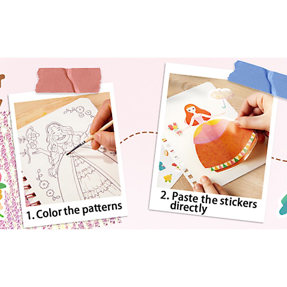 Творческа книга за дизайн, Принцеси и феи