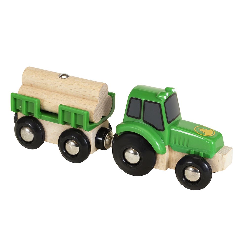 BRIO, Трактор с ремарке за дървени трупи