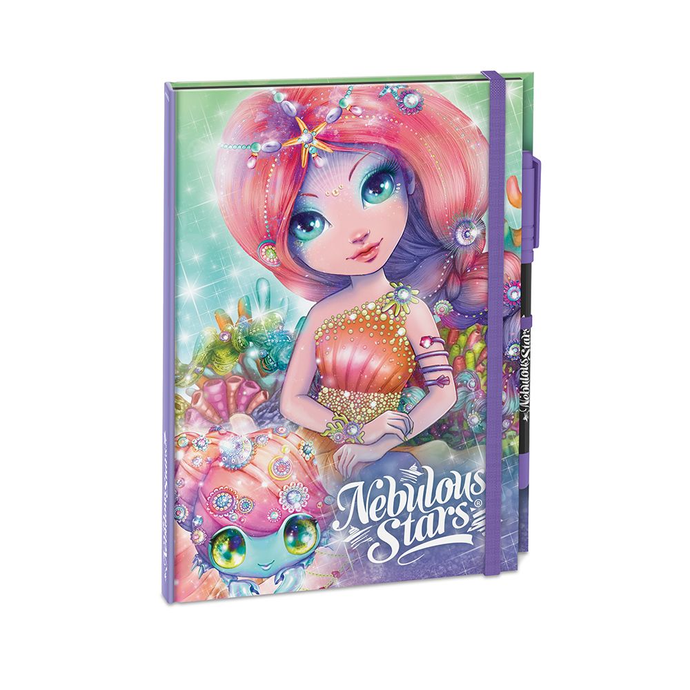 Луксозен тефтер с черни страници, Звездни принцеси, асортимент