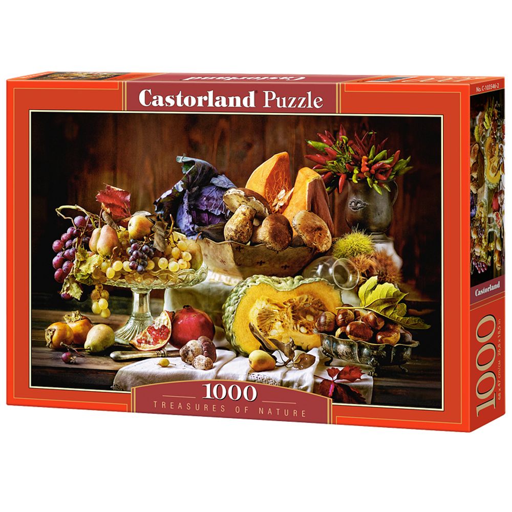 Castorland, Съкровищата на природата, пъзел 1000 части