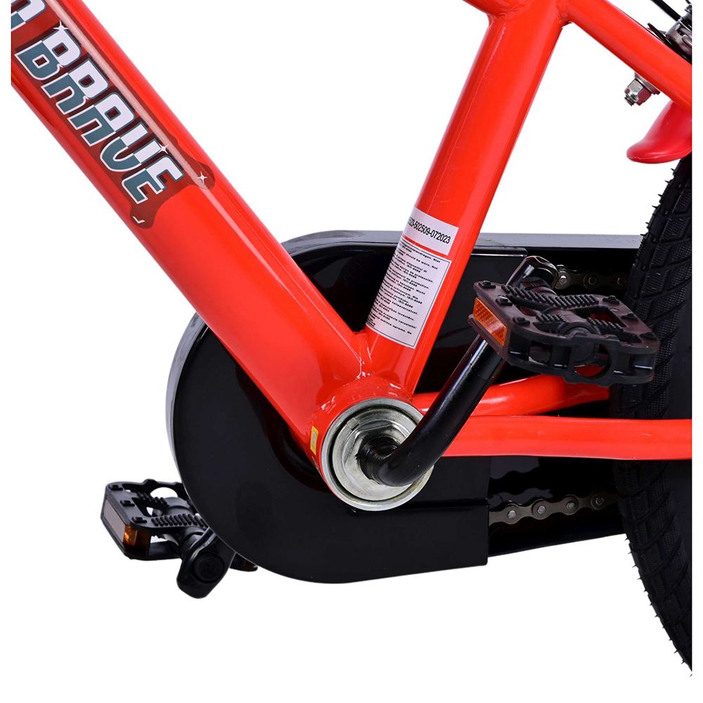 Детски велосипед с помощни колела, Пес Патрул, 16 инча