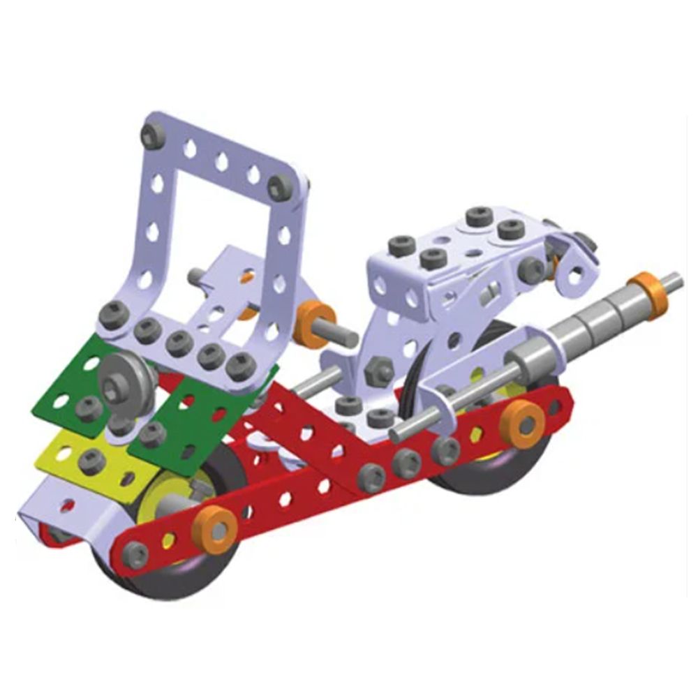 Метален конструктор, Мотори, 10 в 1, 230 части